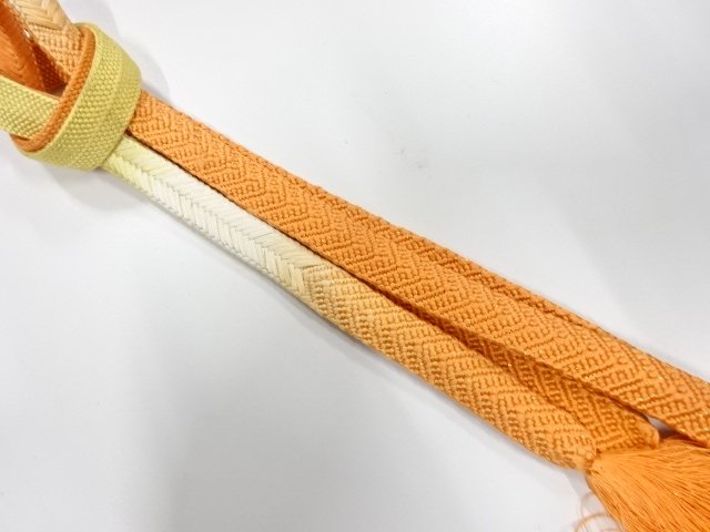 正絹　手組帯締め